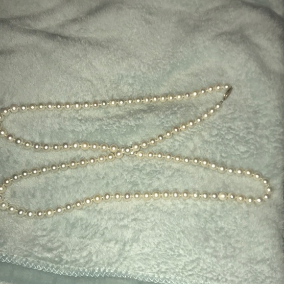 Real pearl long necklace! - Picture 2 of 3